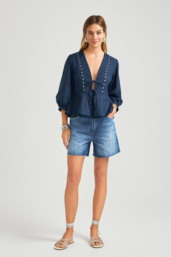 Blusa Ivy Marinho