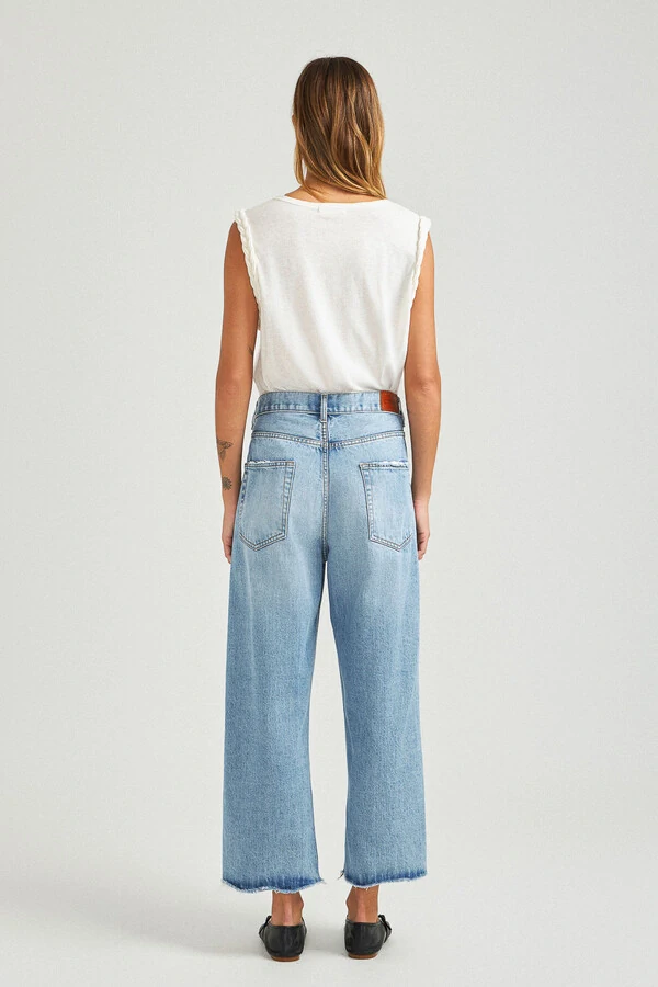 Calça Cross Over Jeans Vintage