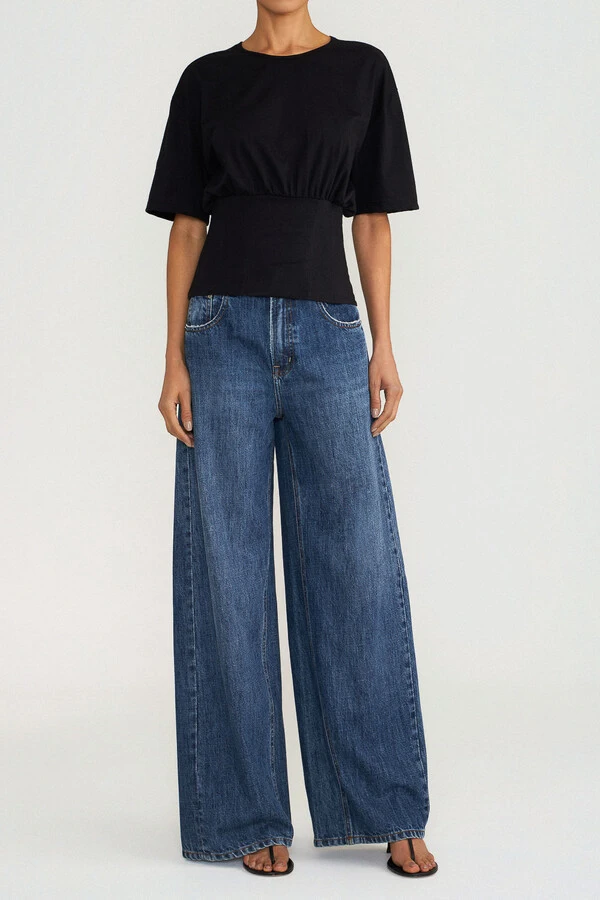 Blusa Corset Preta