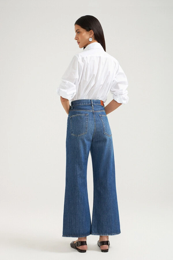 Calça Marine Jeans Médio