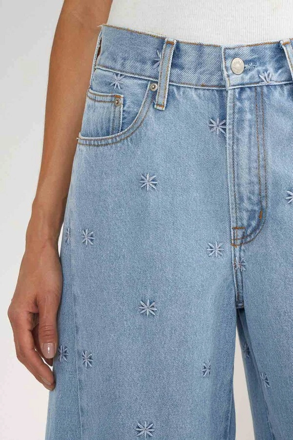Calça New Arc Asterisco Jeans Vintage