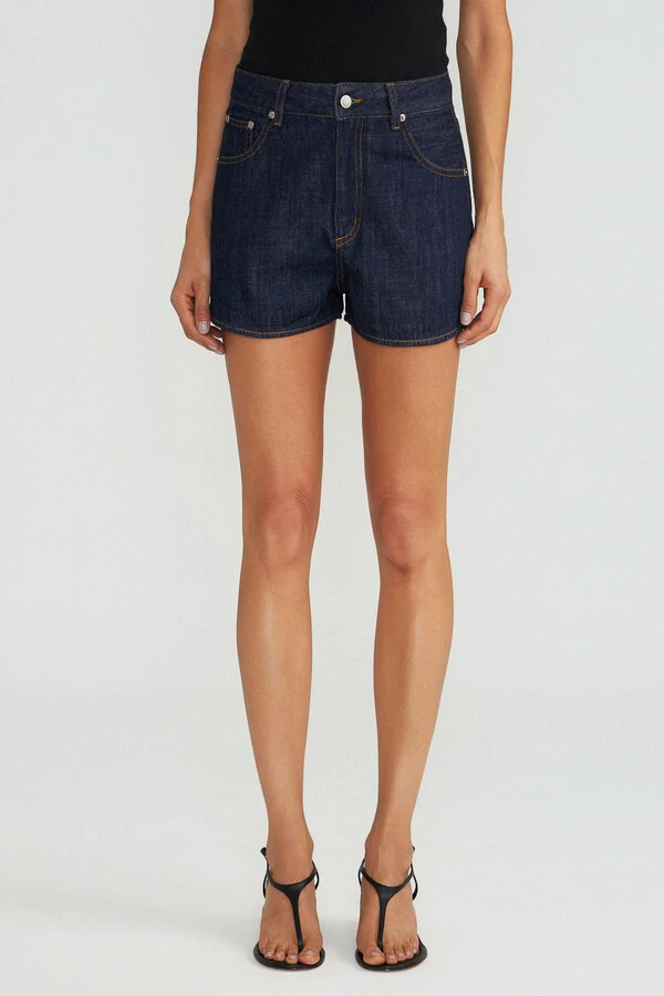 Short Gin Raw Denim