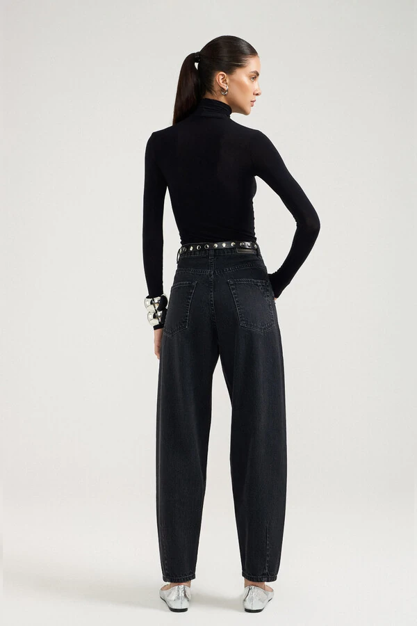 Calça Balloon Black Jeans