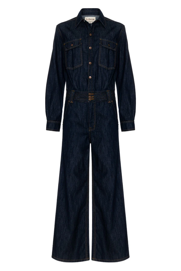 Macacão Marine Raw Denim