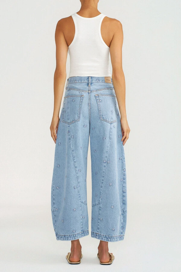Calça New Arc Asterisco Jeans Vintage