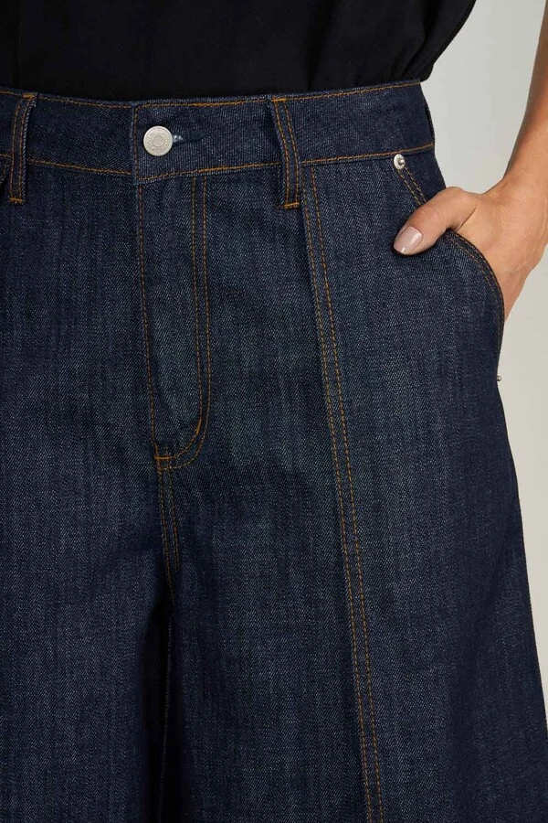 Jorts Folder Raw Denim
