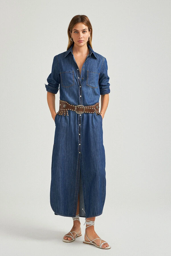 Vestido Chemise Jeans