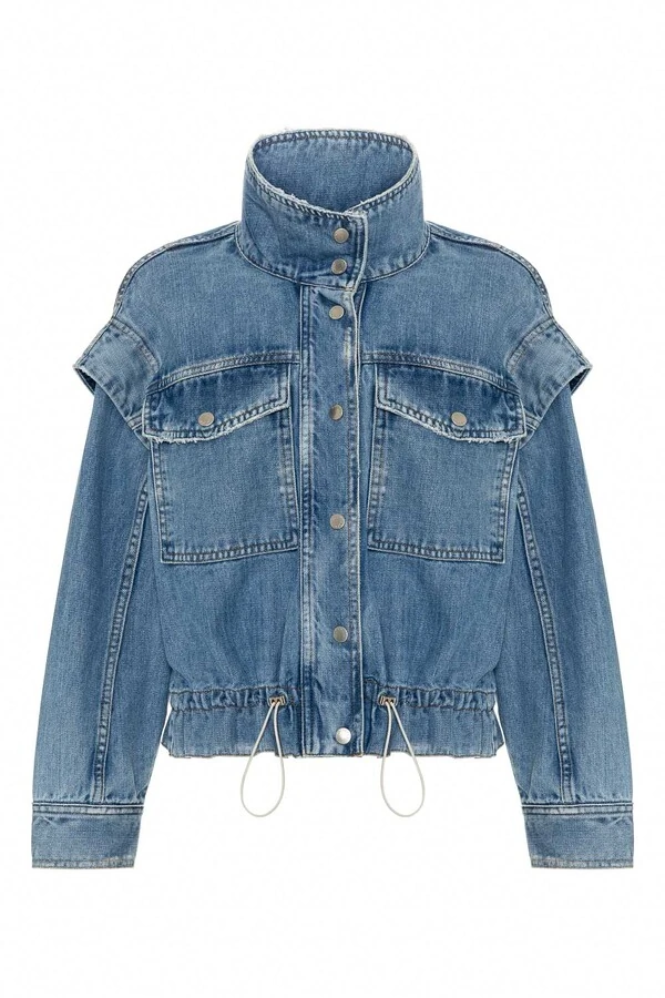 Jaqueta Flow Jeans Médio