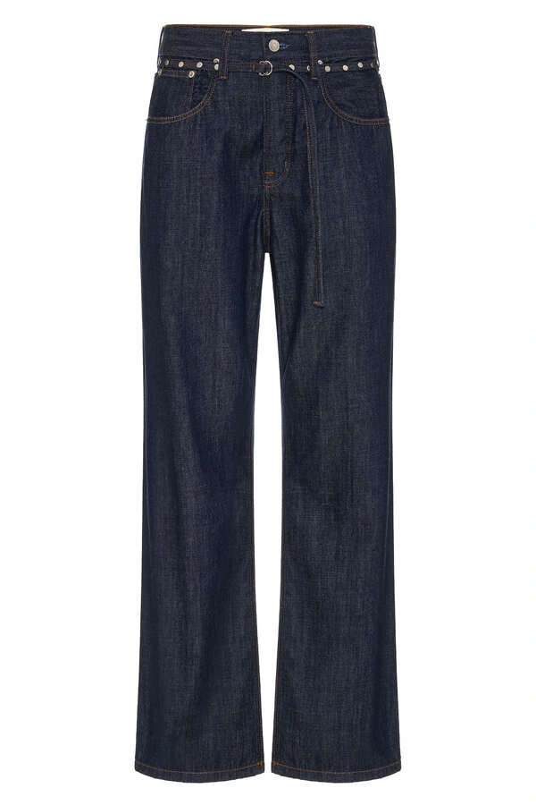 Calça Loose Raw Denim