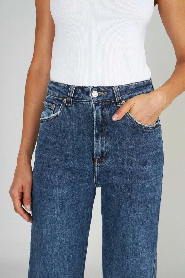 Calça Long Marine Jeans Médio