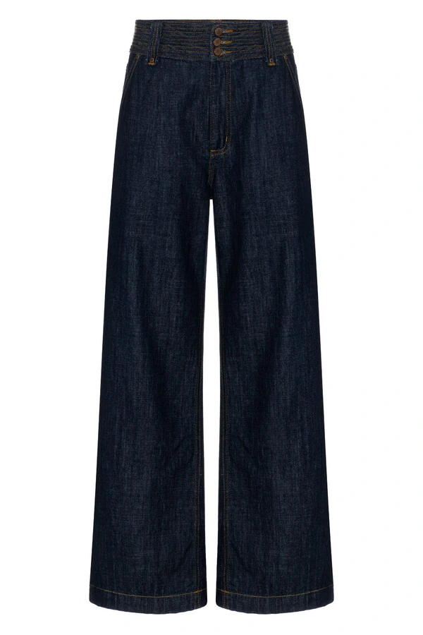 Calça Tailor Stitch Raw Denim