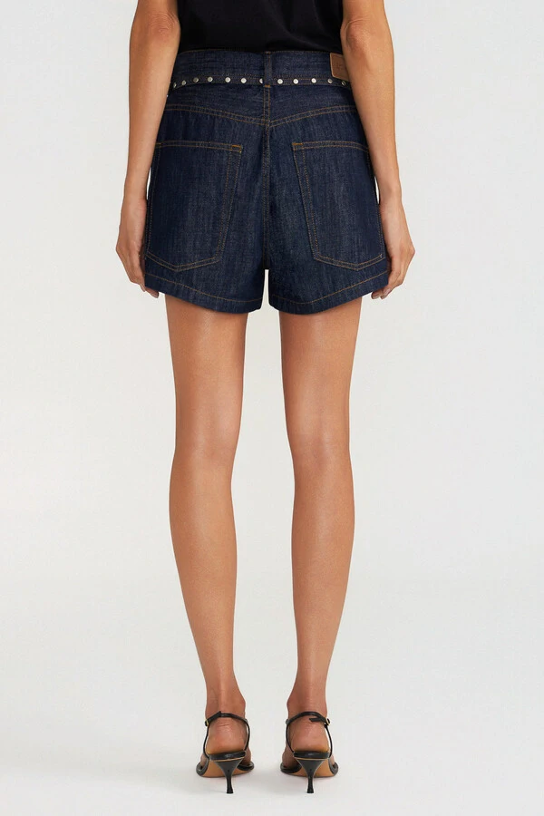 Shorts Loose Raw Denim