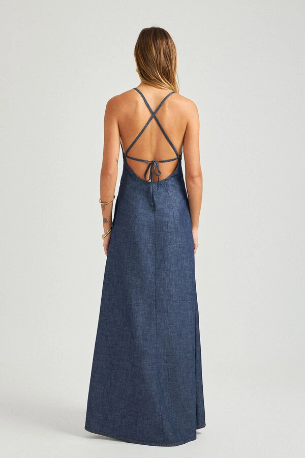 Vestido Hemp Denim Light