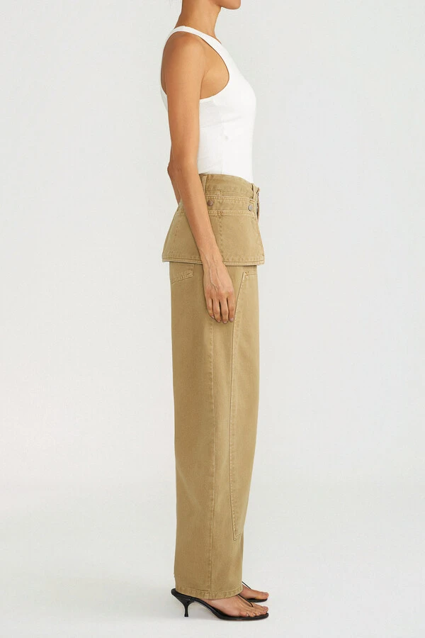 Calça Arc Layer Khaki Denim