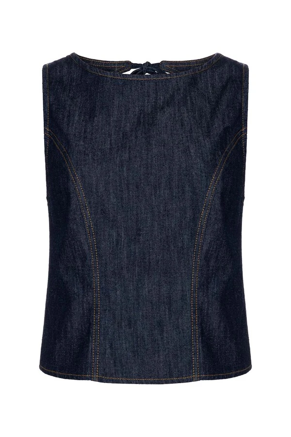 Top Nina Raw Denim