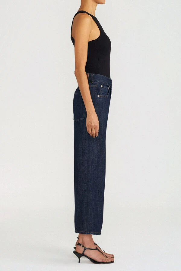 Calça Crossover Raw Denim