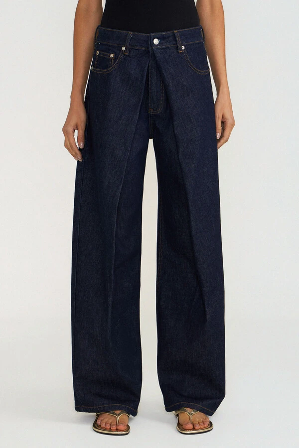 Calça Fold Raw Denim