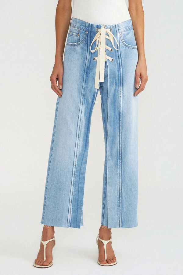 Calça Corset Jeans Vintage