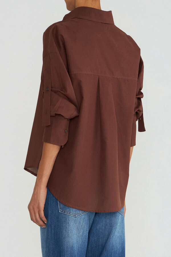 Camisa Frank Marrom