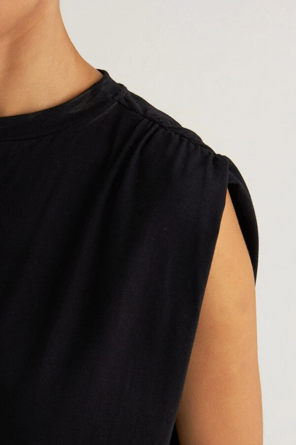 Muscle Tee Preto