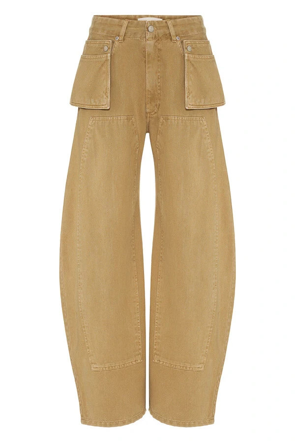 Calça Arc Layer Khaki Denim