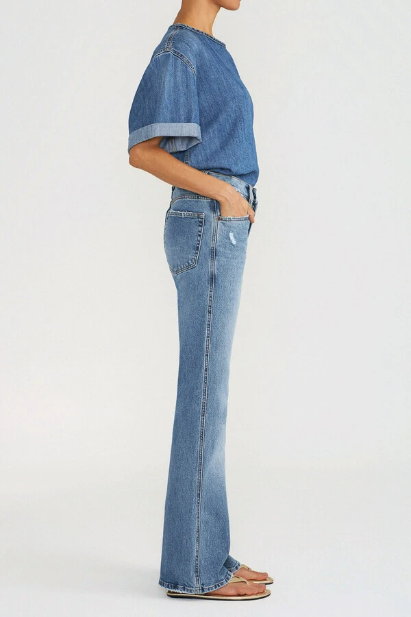 Calça 70'S Stretch Jeans Vintage