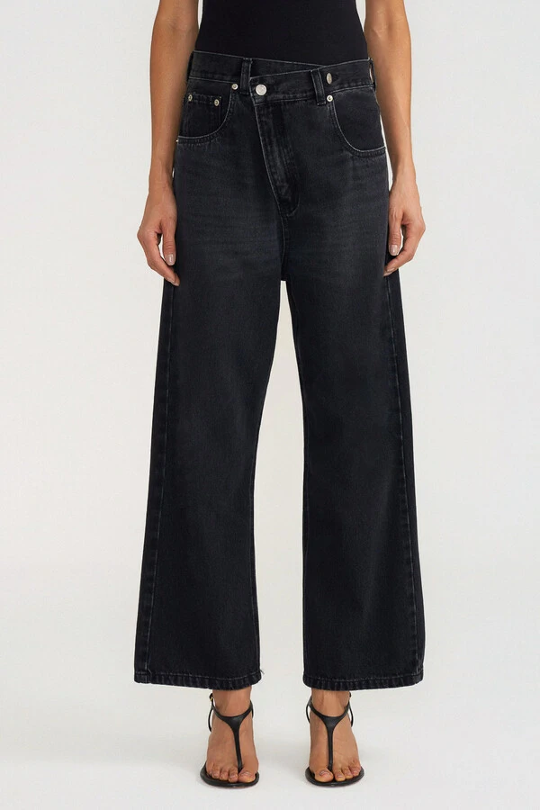 Calça Crossover Black Denim