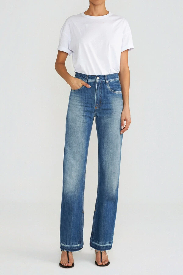 Calça 90'S Jeans Escuro