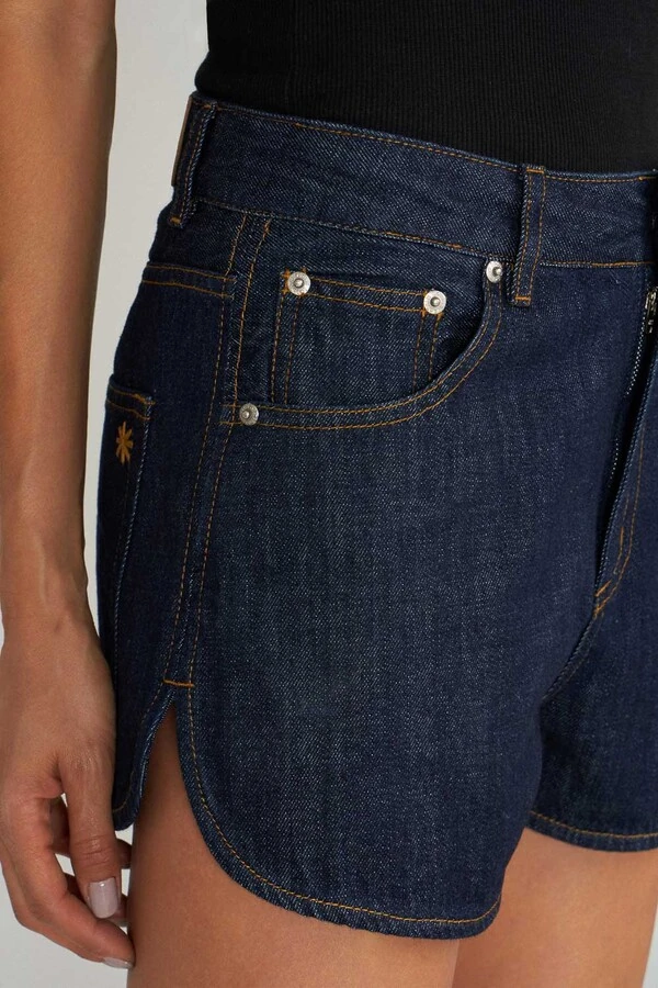 Short Gin Raw Denim