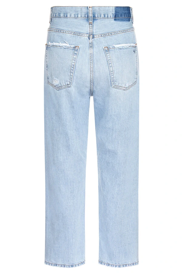 Calça Wide Leg Cropped Jeans Vintage