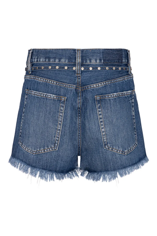 Short Loose Jeans Escuro