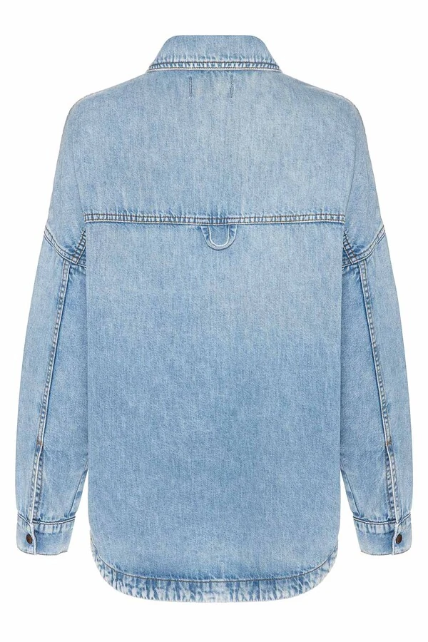 Camisa Oversized Hemp Denim Heavy