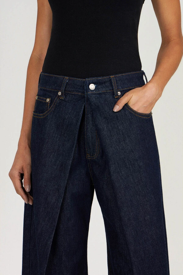 Calça Fold Raw Denim