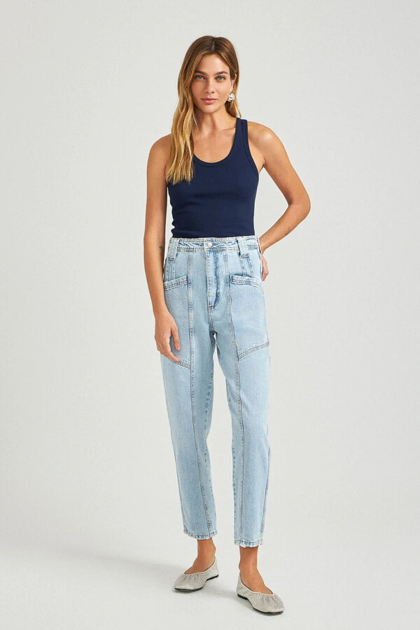 Calça Baggy Lily Jeans Vintage
