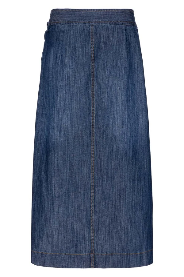 Saia Pareo Jeans