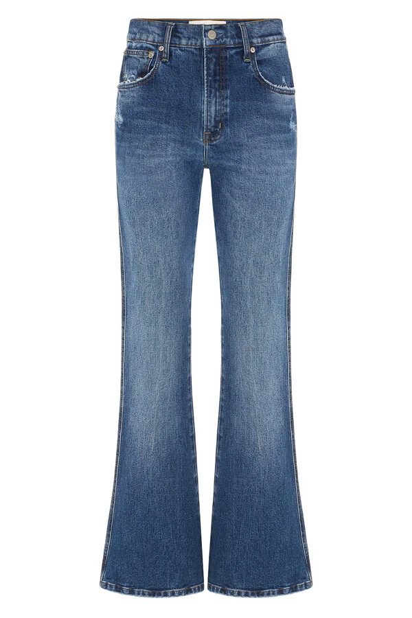 Calça 70'S Stretch Jeans Escuro