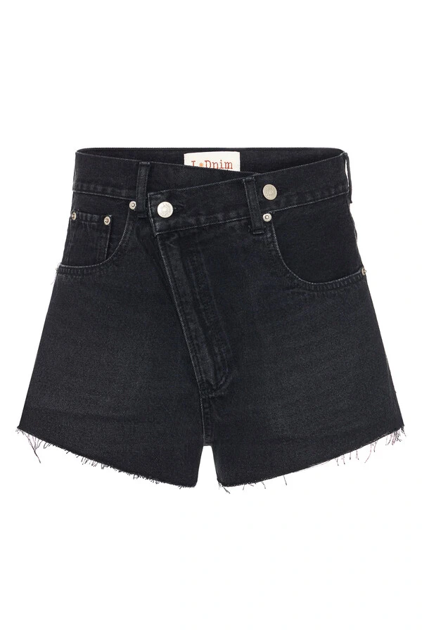 Shorts Crossover Black Denim