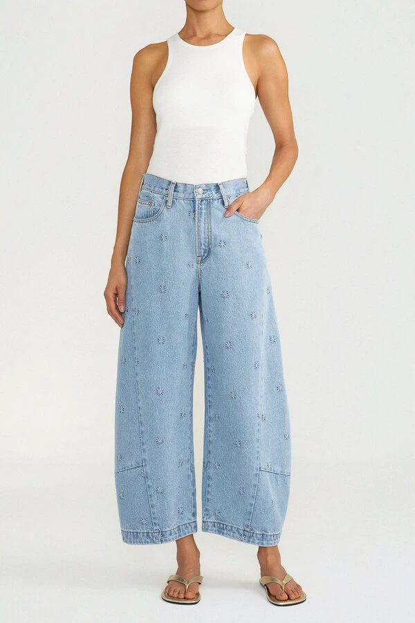 Calça New Arc Asterisco Jeans Vintage