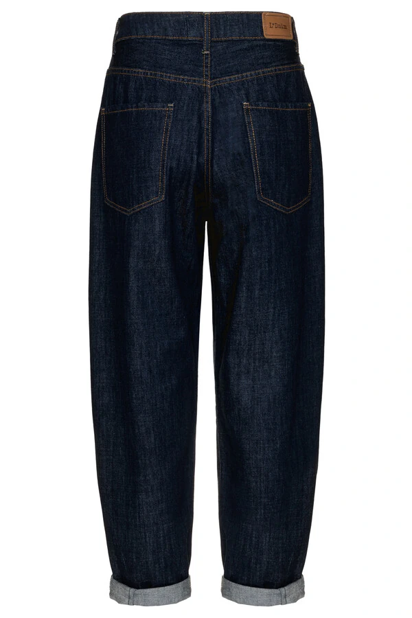 Calça Ballon Raw Denim