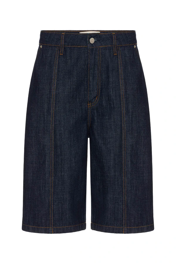 Jorts Folder Raw Denim