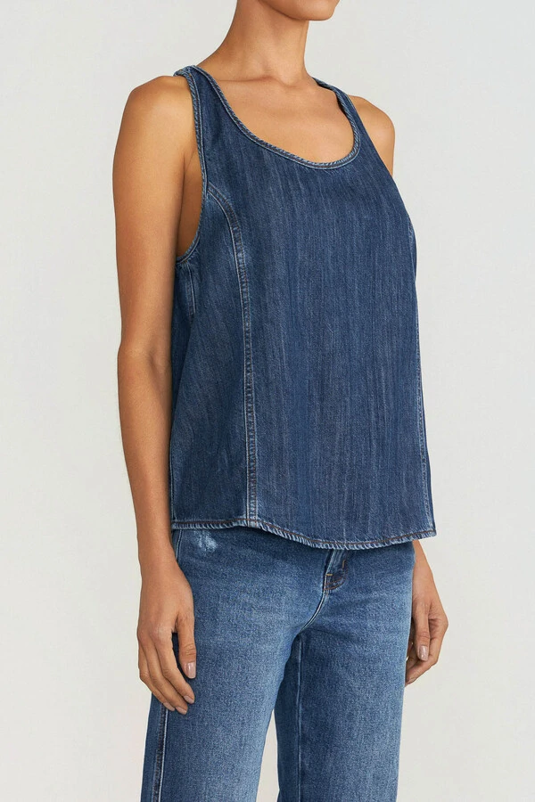 Regata Oversized Dark Wash Jeans