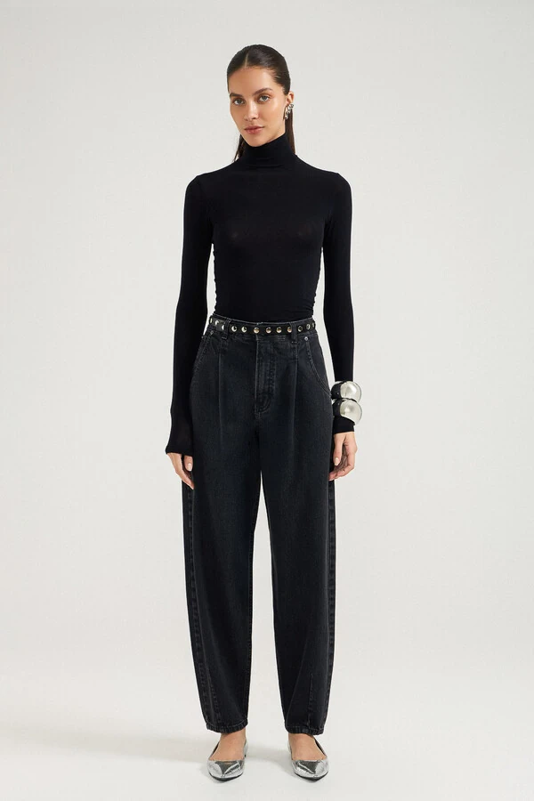 Calça Balloon Black Jeans