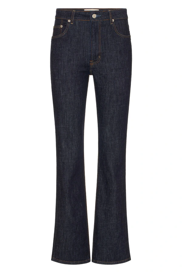 Calça Bootleg Raw Denim