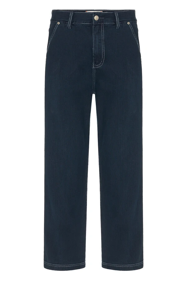 Calça Relaxed Navy Denim