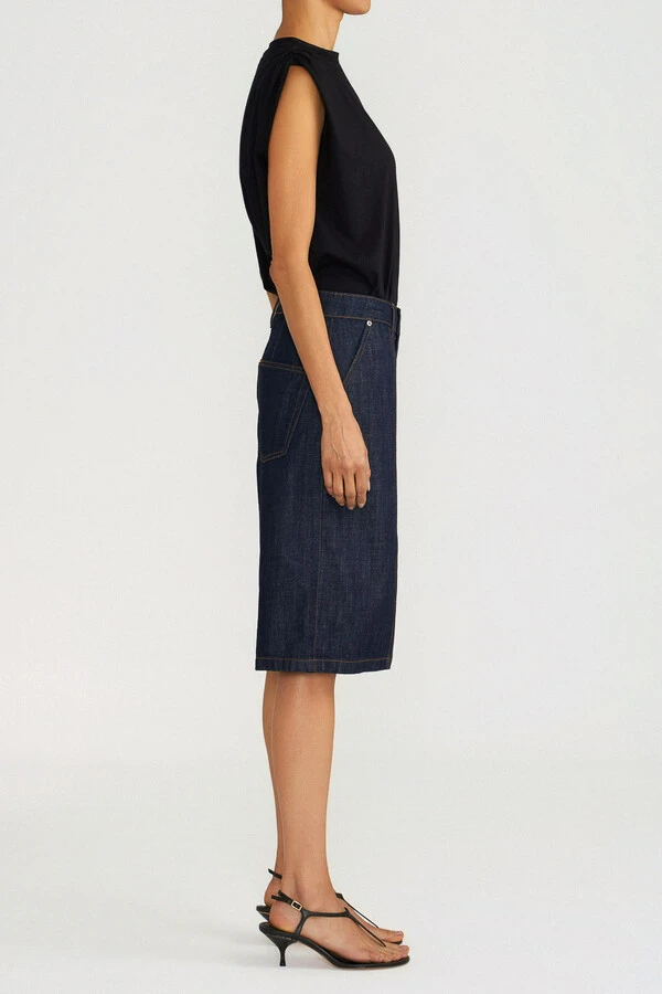 Jorts Folder Raw Denim