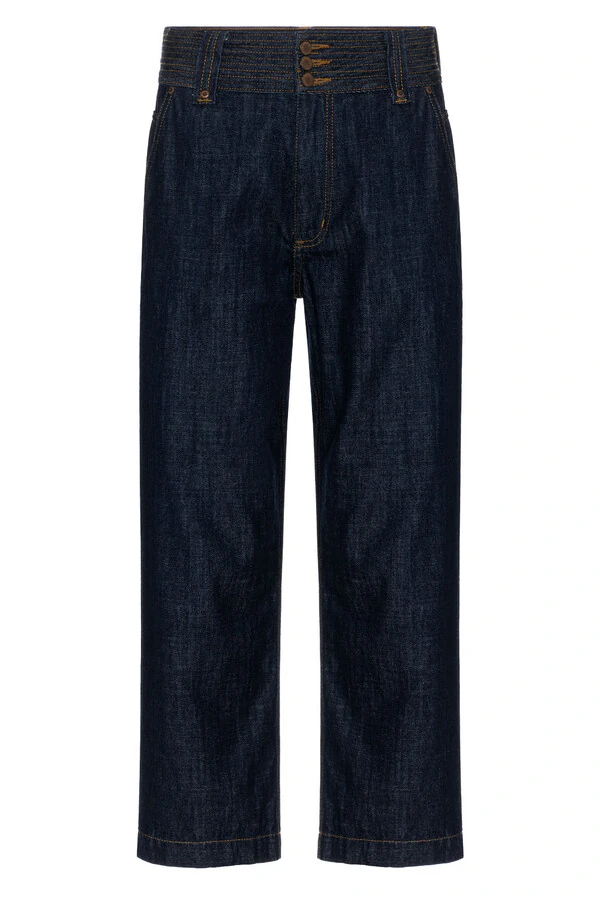 Calça Harper Stitch Raw Denim