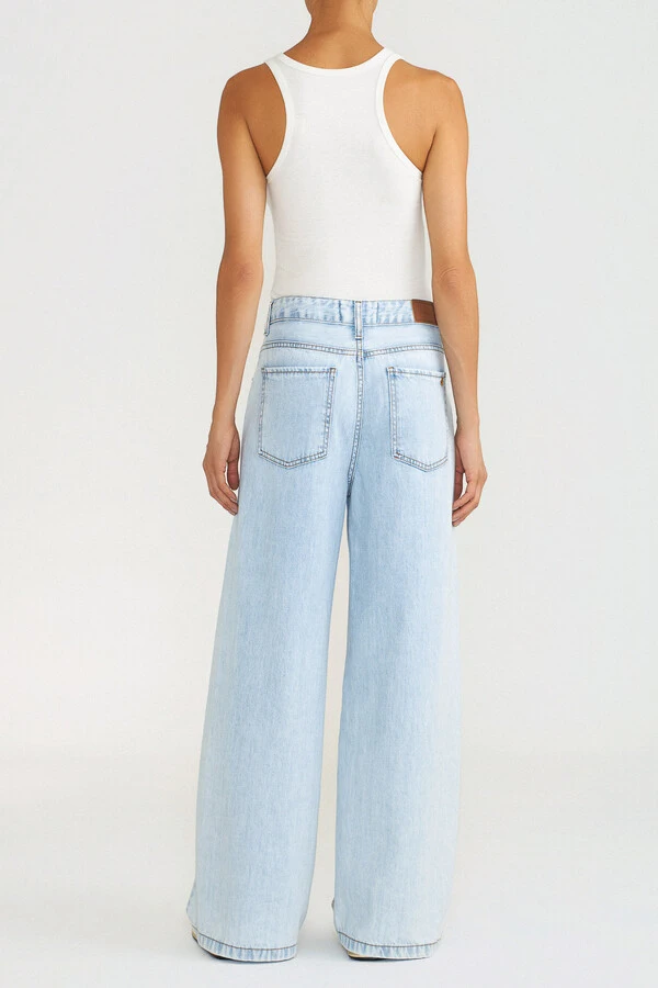 Calça Wide Shift Vintage Light