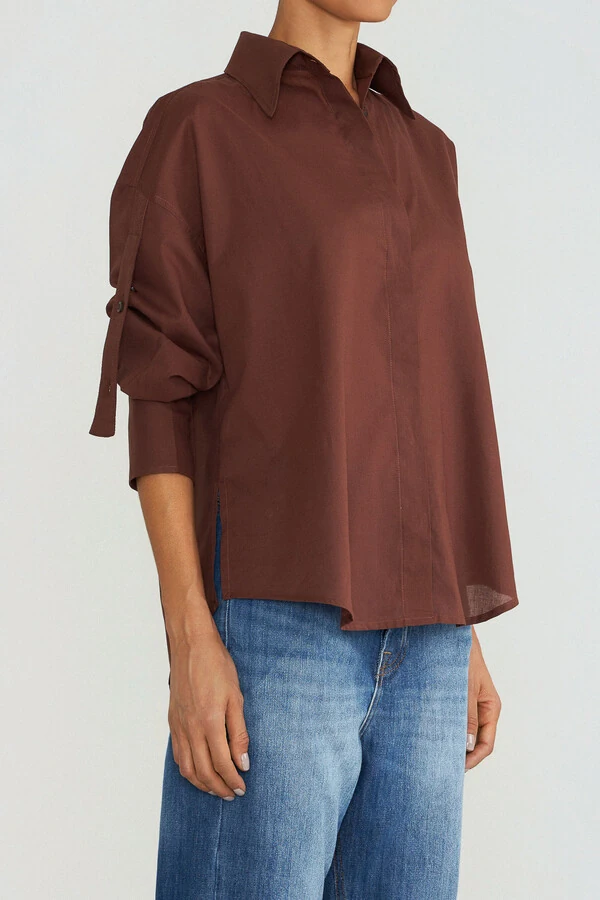Camisa Frank Marrom