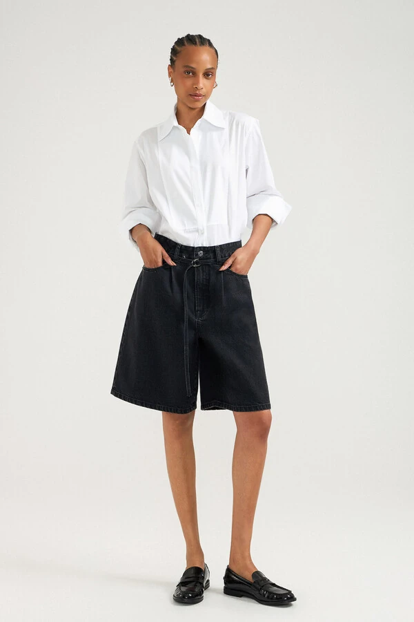 Jorts Black Jeans