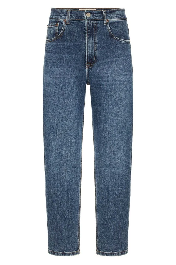 Calça Baggy Bia Jeans Escuro